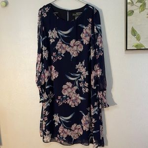 Jessica Howard dress - size 12. Blue with pink/purple flowers. Beautiful!